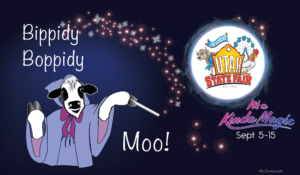 Bippidy Boppidy Moo! with a cow for fairy godmother