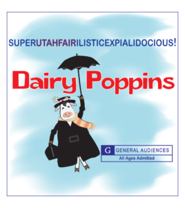 Dairy Poppins, flying cow